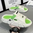 thumbnail image 2 of Zapatillas de verano para hombre, para exteriores, deportivas, para playa, antideslizantes, para parejas, con colores contrastantes, informales, para hombre, 2 of 5