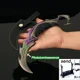 thumbnail image 3 of Serie de armas cuerpo a cuerpo Valorant de 22 cm, modelo de metal Reaver EP 5 Karambit, réplica de espada, juego 1:1, arma, cuchillo, juguetes, adornos, 3 of 5