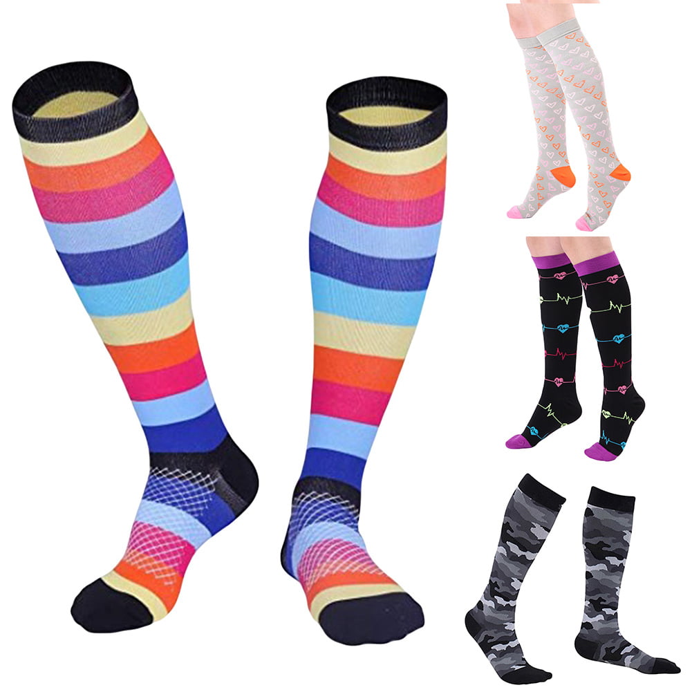 I Love You This Much Unisex Compression Socks Athletic Tube Stockings Sport Long Socks One Size 
