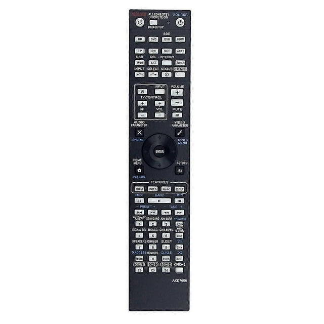 Replace AXD7666 Remote Control for Pioneer SC-61 SC-63 SC-1227 SC-1227-K AV Receiver