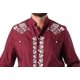 thumbnail image 2 of Camisa Charra Bordada Tulipanes, Gran Herradura, 2 of 4