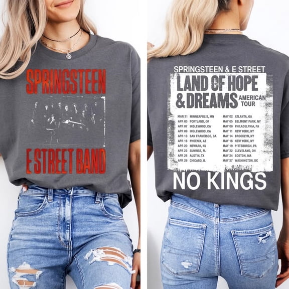 2026 Tour Bruce Springsteen and E Street Springsteen Graphic T-shirt Sizes S-5XL