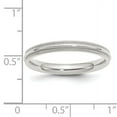 thumbnail image 3 of SS 3mm Comfort Fit Milgrain Size 4 Band, 3 of 3