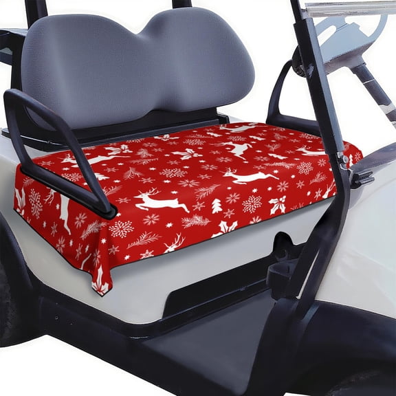 51" x 31" Golf Cart Bench Seat Protector Cover, Soft Microfiber Towel for EZGO, Club Car Onward, Yamaha G29, and Icon Model Carts