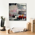 thumbnail image 6 of Epic Graffiti ' Travel' by Incado, Canvas Wall Art, 18"x18", 6 of 8