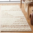 thumbnail image 3 of SAFAVIEH Natura Emmit Abstract Area Rug, Ivory/Brown, 6' x 9', 3 of 10