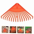 thumbnail image 1 of Tools Flowers Detaching Rake Outdoor Rake Rake Handle Gardening Rake Leaves Nylon Small Rake Garden Rakes Collector Garden Rakes,1*Grass Rake Head Clearance, 1 of 9
