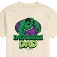 thumbnail image 3 of Marvel - Incredible Dad Hulk - Men's Short Sleeve Tee, 3 of 5
