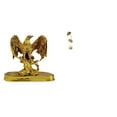 thumbnail image 1 of Figura de hoja, escultura animal moderna, estatua de resina de metal, adorno abstracto nórdico creativo para escritorio, mesa, hogar, oficina, comedor, 1 of 7