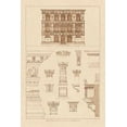 thumbnail image 2 of Buhlmann, J. 11x14 White Modern Wood Framed Museum Art Print Titled - Palazzo Vendramin-Calergi at Venice, 2 of 4