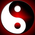 thumbnail image 2 of Yin-yang Wall Mural by Wallmonkeys Peel and Stick Graphic (36 in H x 36 in W) WM13760, 2 of 4