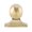 Yellow Copper, variant on ZHUOPAI Zinc Alloy Magnetic Door Stopper Heavy Duty Stainless Steel Finish Stop Catch Home Door Holder for Wall Ground Mount Green Bronze (1.89 x 1.54 inches / 48 x 39 mm)