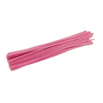 Colorations Pipe Cleaners, Pink - Pack of 100