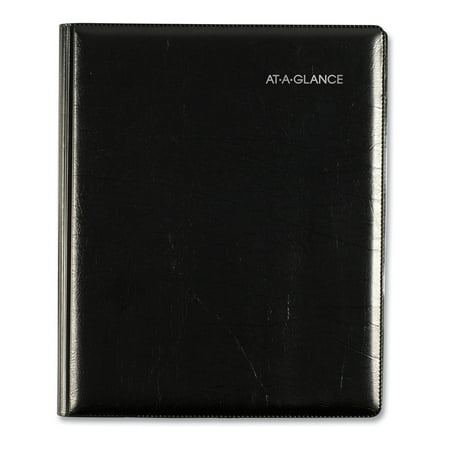 Photo 1 of AT-A-GLANCE Executive Weekly/Monthly Planner, 8.75" x 7", Black, 2021