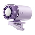 thumbnail image 4 of Fengbin Car Clip on Air Conditioner Fan Mini Cooling System for Auto Vehicle Strong Clip 360 Rotation for Camping Beach Daily Commute Purple, 4 of 9