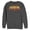 Charcoal Heather, variant on Men's Batman Logo Robin Boy Wonder  Sweatshirt Charcoal Heather Medium