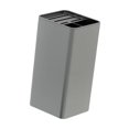 thumbnail image 1 of Escurridor de cubiertos, organizador de almacenamiento para la puerta de la cocina, caja para cubiertos de encimera, gris, 1 of 9