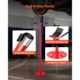 thumbnail image 4 of KFFKFF 1/2 Ton Capacity Underhoist Support Stand, Adjustable Height 54.02" to 83.86", Spin Handle with Bearings, Self-Locking Threaded Screw, Ideal for Vehicle Component Support, 4 of 9