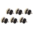 thumbnail image 1 of 6pcs Guitar Strap Locks,Iron Guitar Strap Lock Buttons Guitar Strap Locks Set for Acoustic, Classical, Bass and Electric Guitars, 1 of 7