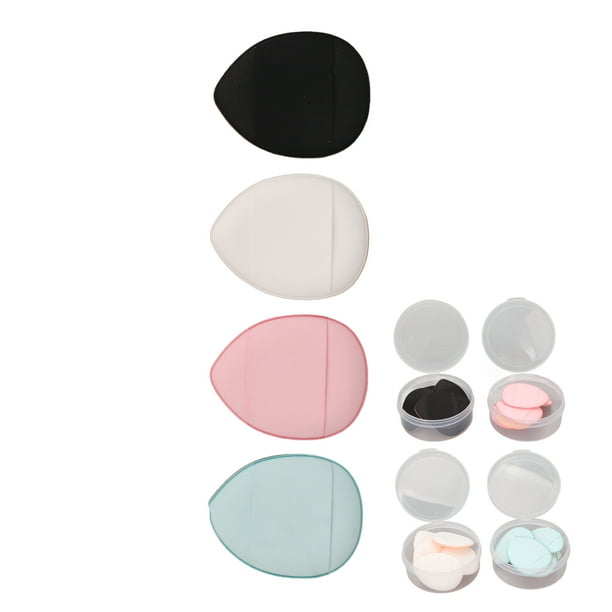 20pcs Cosmética Puff Mini Tamaña del Dedo Forma de Triángulo 4 Colores de Maquillaje Spongs Puffs para contornear