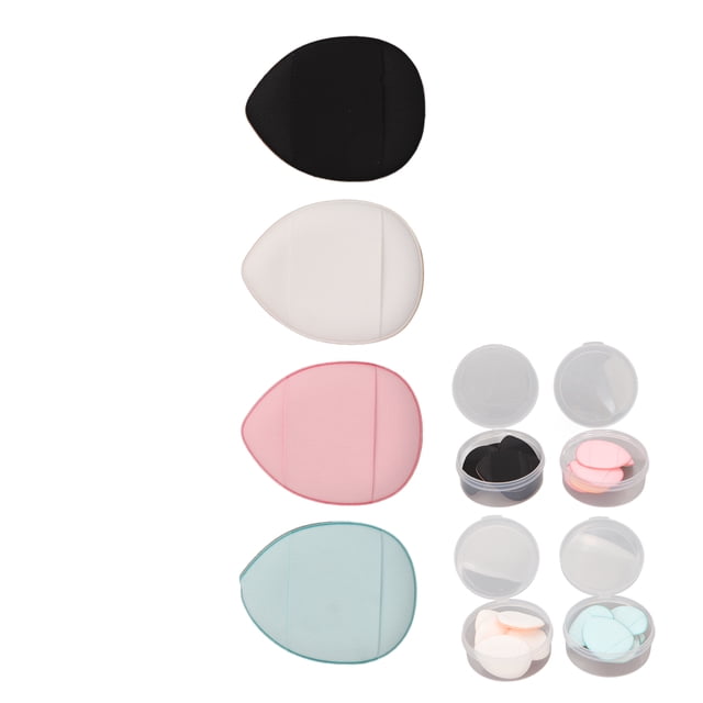 20pcs Cosmética Puff Mini Tamaña del Dedo Forma de Triángulo 4 Colores de Maquillaje Spongs Puffs para contornear
