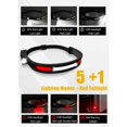 thumbnail image 2 of Rechargeable Waterproof Headlamps and 5 Modes Halolight 350 Lumens, Headlamp for Running, Kids, Camping, Cycling, Fishing LED Bright Headlight, 2 of 4