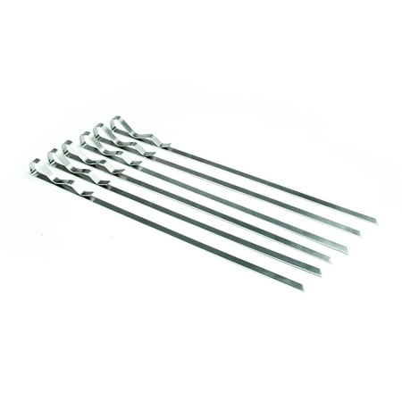 Best of Barbecue Stainless Steel Grilling Kabob Skewers (Set of 6) / 17