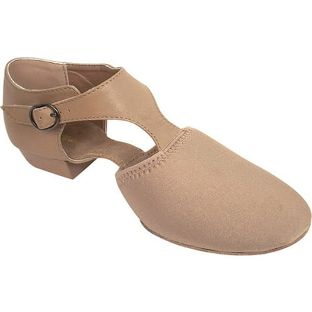 Dance Class by Trimfoot Women's Venus T-strap Jazz Shoe