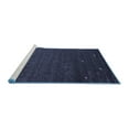 thumbnail image 2 of Ahgly Company Machine Washable Indoor Rectangle Abstract Blue Contemporary Area Rugs, 5' x 8', 2 of 4