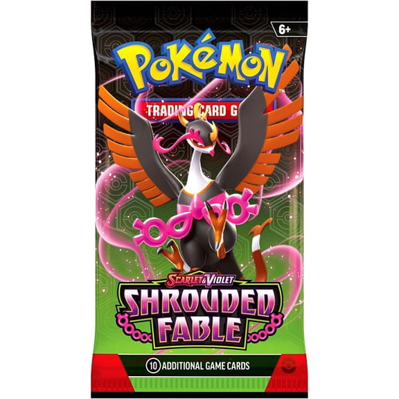 Pokemon Scarlet & Violet Shrouded Fable Booster Pack (10 Cards)