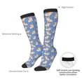 thumbnail image 5 of Picia Women Crew Soft Moisture-wicking Socks Corgi Pattern Design Cotton Socks, One Size fit All, 5 of 9