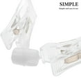thumbnail image 3 of Shisuyan Advertising Display Rack Transparent 8Pcs 3.54X0.79X0.55In, 3 of 8