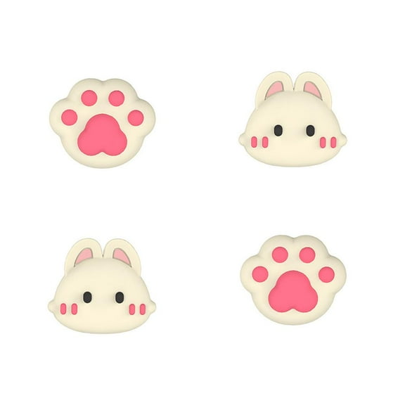 Cute Rabbit Pink Case for Switch 2, 2025 New Model Compatible, PC Split Protective Cover, Full Protection, Slim & Shock - Resistant, Easy to Install & Remove, Anti - Scratch & Anti - Dust