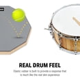 thumbnail image 4 of Donner Drum Practice Pad, 8 Inch Double Sided Silent Drum Pad With Drumsticks, Gray, 4 of 6
