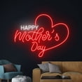 thumbnail image 4 of Handmadetneonsign Happy Mother's Day Wall Art, Mother's Day Party Wall Decor, Mother's day Wall Decor, 4 of 5