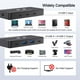 thumbnail image 5 of Interruptor USB A/USB C Cable Matters Negro de 4 Puertos 10 Gbps con Control Remoto para Computadora, 5 of 7
