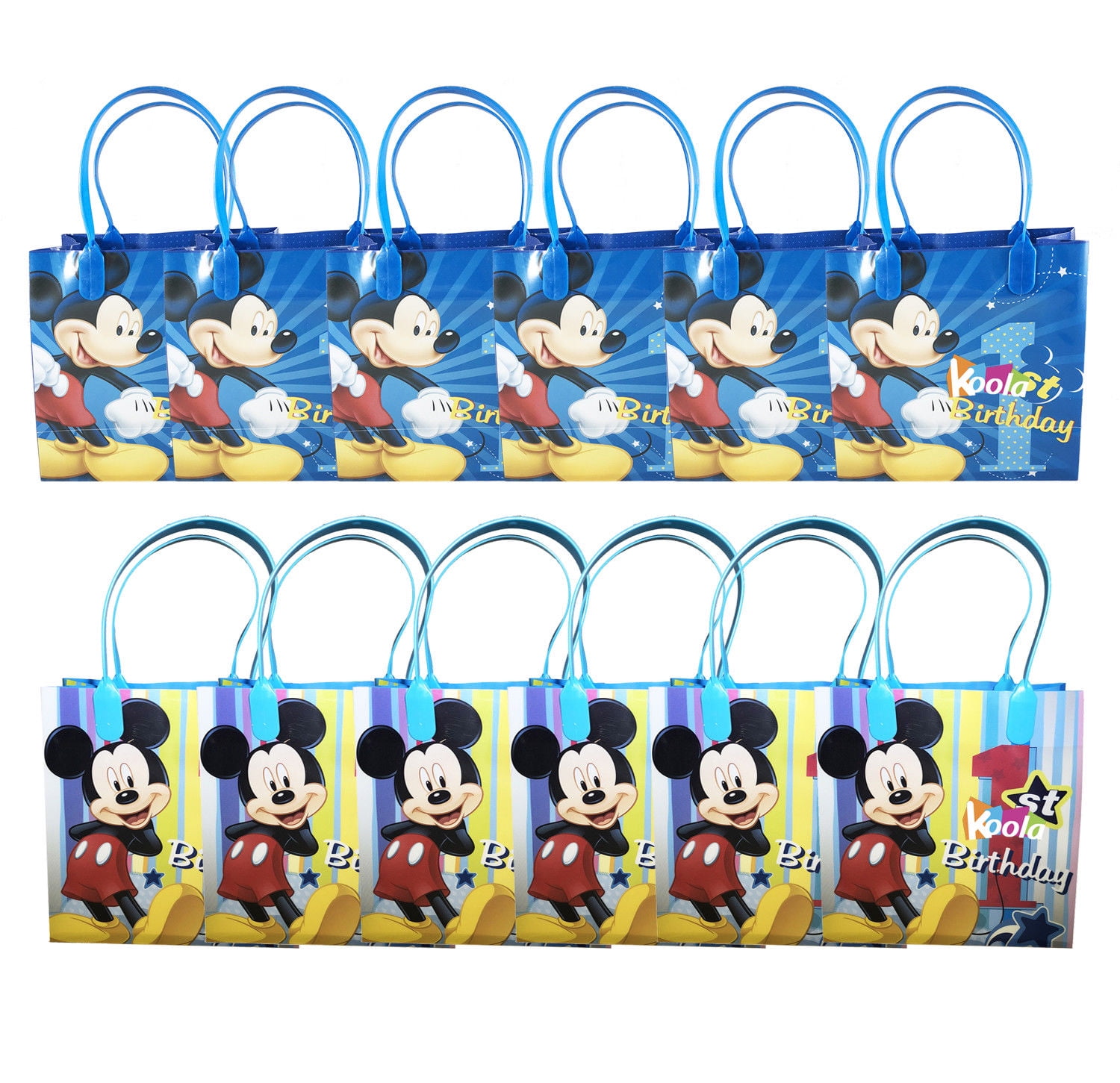 12 bags INSIDE OUT Party Favor Goody gift Candy bags birthday mickey minnie 