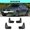 2015-2017, variant on MIDOON For Volkswagen VW Jetta A6 MK6 Sedan 2011-2018 Fender Mudflaps Splash Guards Mudguards Mud Flaps
