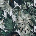thumbnail image 5 of Orinice Tropical Plants Shower Curtain Green Botanical Palms Monstera Leaf Banana Leaves Spring Rustic Farmhouse Bathroom Accessories Decor Set with Hooks 36x72, 5 of 7