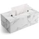 thumbnail image 1 of mármol Bote Mouchoir Rectangulaire En Cuir Creative Living Room Th Serviette Bote En Papier Home Pu Papier Fumer Servilletas En Papier Non Inclus, 1 of 5
