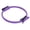 Purple, variant on Yajisi 15.75 inches / 40 cm Pilates Ring Workout Fitness Double Handled Exercise Circle Home Training Equipment, Black