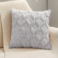 thumbnail image 2 of Lilixerw Decorative Pillow Covers Throw Pillow Cushion Fluffy Throw Pillow Covers for Bed Couch Sofa Living Room Soft Plush Cushion Cases,17.7 x 17.7 inch, 2 of 6