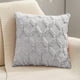 thumbnail image 1 of Decorative Throw Pillow Cover Boho Striped Tufted Linen | Cushion Case for Sofa Couch Bed Chair | Zipper Closure | Multicolor | 17.7 x 17.7 in | 1 Pack | Soft Textured, 1 of 6