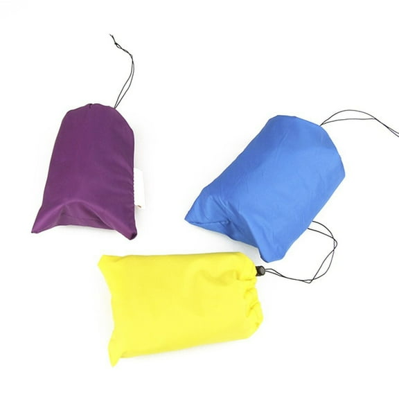 Raindrops  8 .5L Foldable Bathtub for Collapsible Wash Basin Travel Purple