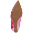 thumbnail image 4 of INC Womens Pink Comfort Hidden Heel Azah Pointed Toe Wedge Zip-Up Dress Booties 7 M, 4 of 4