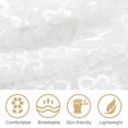 thumbnail image 3 of IFANLANDOR 1Set Skirt Expander Elegant Design White for Everyday Use, 3 of 8