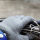 thumbnail image 2 of Guante Guantes de malla metálica Manopla de seguridad a prueba de puñaladas Reparación de alambre Suministros de protección para las manos, 24,5 cm Inevent JJ14600-01B, 2 of 7