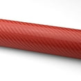 thumbnail image 3 of EZAUTOWRAP 4D Carbon Fiber Textured Red Semi Gloss Car Vinyl Wrap Sticker Decal Film Sheet Decoration With Air Release Techology, 3 of 7
