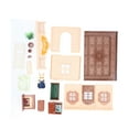 thumbnail image 2 of Accesorios de Casa de Muñecas en Miniatura, Sofá de Mesa de Té de TV Duradera 1:12 House de Muñecas A Escala para Niños, 2 of 7