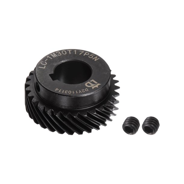 17mm Interior Apertura 30T Helicoidal Engranaje 1 Mod Endurecido 45# Acero Espolón Diferencial 5x2,3mm Chavetero Motor Engranaje Piezas Accesorios, Izquierda Dirección Unique Bargains ruedas dentadas